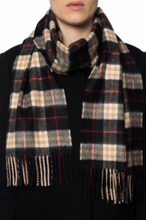 Szal z motywem kraty, zdjęcie 2 Szal z motywem kraty od Burberry